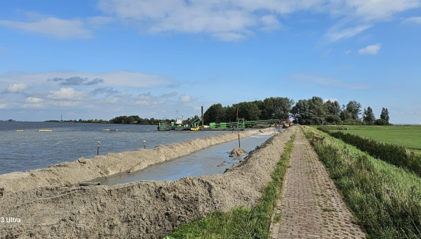 Werk aan de Westkade vordert gestaag